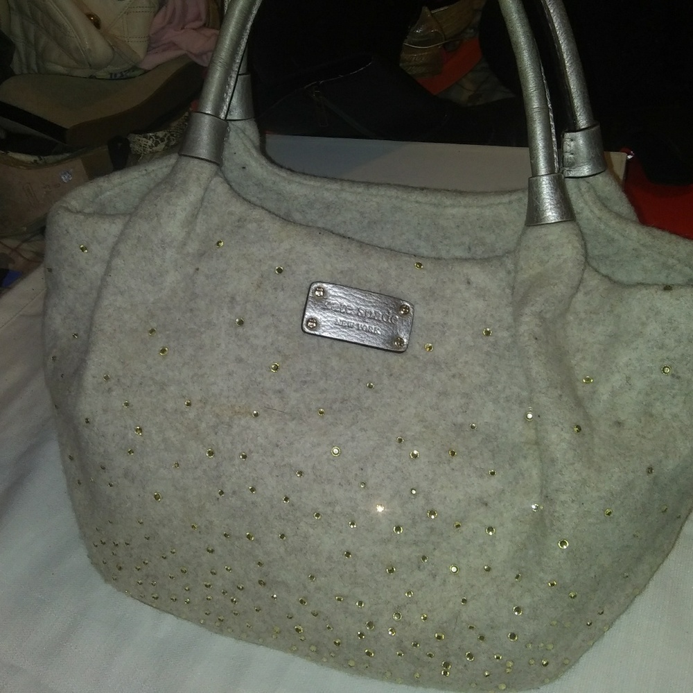 Authentic Kate Spade soft crystal bag